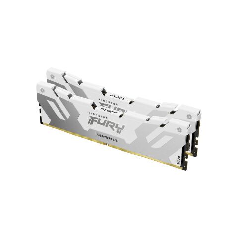 Модуль памяти для компьютера DDR5 32GB (2x16GB) 8000 MHz Renegade White Kingston Fury (ex.HyperX) (KF580C38RWK2-32) - Нулевой остаток (Feed)  - Нулевой остаток (Feed) 