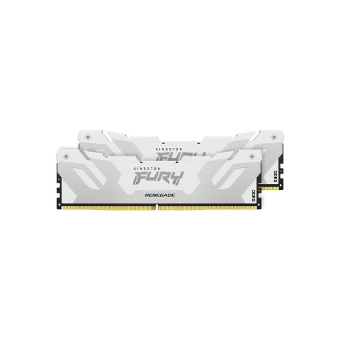 Модуль памяти для компьютера DDR5 32GB (2x16GB) 8000 MHz Renegade White Kingston Fury (ex.HyperX) (KF580C38RWK2-32) - Нулевой остаток (Feed)  - Нулевой остаток (Feed) 