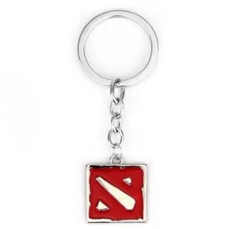 Брелок DOTA 2 Logo Дота 2 (колір срібло) -   -  