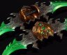 Игрушка World of Warcraft Warglaive Of Azzinoth Клинки Аззинота метал 21 см.