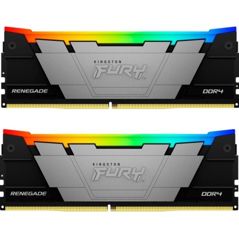 Модуль памяти для компьютера DDR4 64GB (2x32GB) 3600 MHz FURY Renegade RGB Kingston Fury (ex.HyperX) (KF436C18RB2AK2/64) - Нулевой остаток (Feed) - Нулевой остаток (Feed)