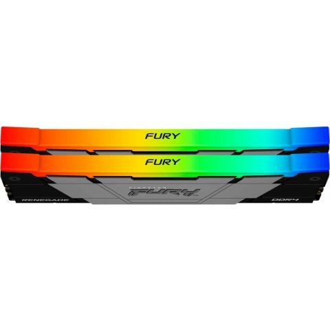 Модуль памяти для компьютера DDR4 64GB (2x32GB) 3600 MHz FURY Renegade RGB Kingston Fury (ex.HyperX) (KF436C18RB2AK2/64) - Нулевой остаток (Feed) - Нулевой остаток (Feed)