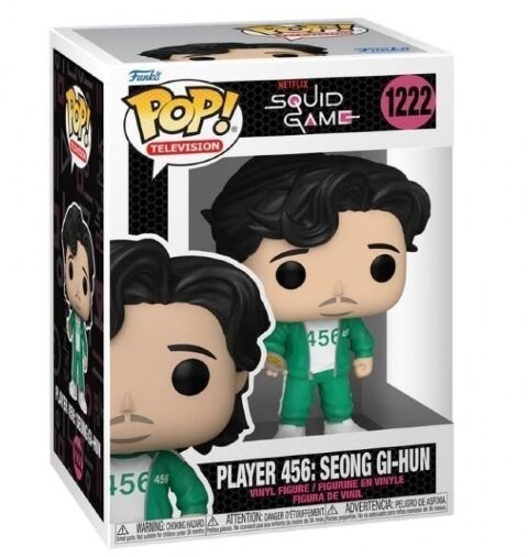 Фигурка Funko Squid Game Player 456 Seong Gi-hun Игра в Кальмара Игрок 456 фанко 1222 -   -  