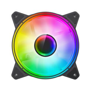Кулер для корпуса Gamemax FN-12Rainbow-Q-Infinity