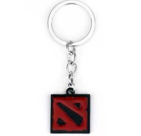 Брелок DOTA 2 Logo Дота 2 (колір чорний) -   -  
