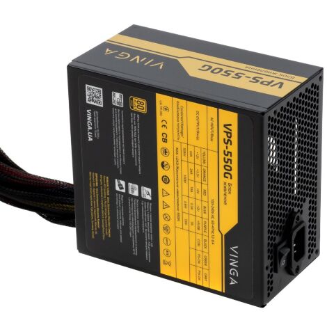 Блок питания Vinga 550W (VPS-550G) - Блоки питания  - Блоки питания 