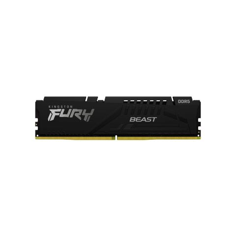 Модуль памяти для компьютера DDR5 64GB (2x32GB) 5200 MHz Beast Black Kingston Fury (ex.HyperX) (KF552C40BB2K2-64) - Нулевой остаток (Feed)  - Нулевой остаток (Feed) 