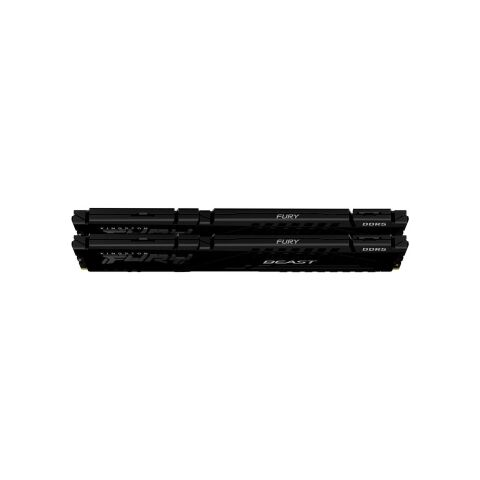 Модуль памяти для компьютера DDR5 64GB (2x32GB) 5200 MHz Beast Black Kingston Fury (ex.HyperX) (KF552C40BB2K2-64) - Нулевой остаток (Feed)  - Нулевой остаток (Feed) 