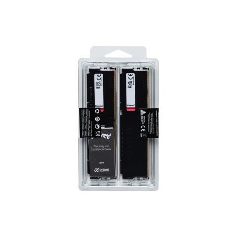 Модуль памяти для компьютера DDR5 64GB (2x32GB) 5200 MHz Beast Black Kingston Fury (ex.HyperX) (KF552C40BB2K2-64) - Нулевой остаток (Feed)  - Нулевой остаток (Feed) 