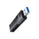 Считыватель флеш-карт HOCO USB3.0 to microSD, microSDHC, microSDXC, SD, SDHC, SDXC, HB20 Black (6931474735218) - Нулевой остаток (Feed)  - Нулевой остаток (Feed) 