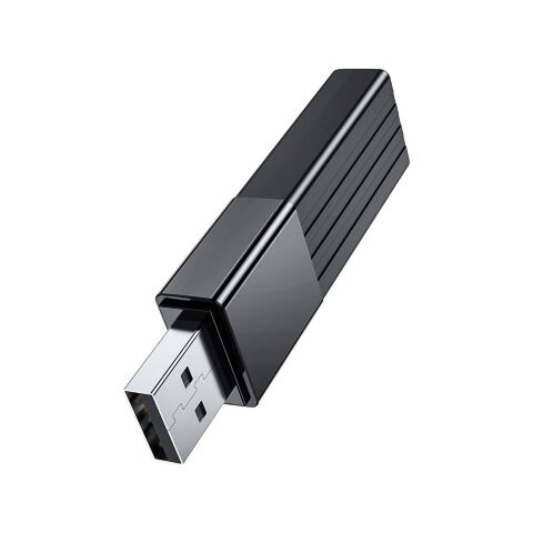 Считыватель флеш-карт HOCO USB3.0 to microSD, microSDHC, microSDXC, SD, SDHC, SDXC, HB20 Black (6931474735218) - Нулевой остаток (Feed)  - Нулевой остаток (Feed) 