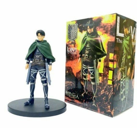 Фигурка Attack on Titan Levi Ackerman Action Figure Атака Титанов Леви Аккерман 16 см. -   -  