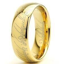 Кільце The Lord of the Rings Володар кілець (колір gold) - -