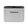 Считыватель флеш-карт Kingston Workflow Dual-Slot SDHC/SDXC UHS-II (WFS-SD)