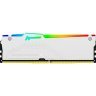 Модуль памяти для компьютера DDR5 128GB (4x32GB) 5600 MHz FURY Beast RGB White Kingston Fury (ex.HyperX) (KF556C40BWAK4-128)