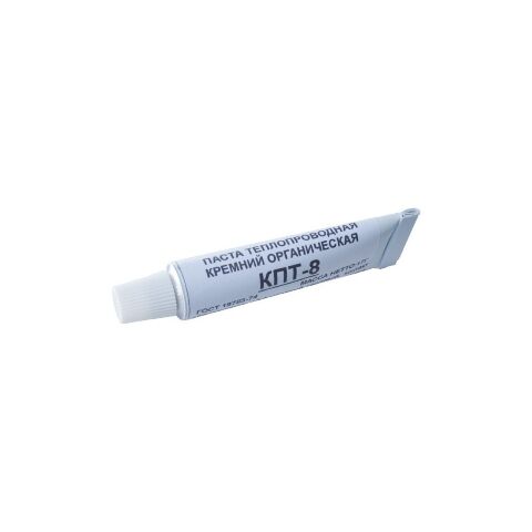 Термопаста AHK КПТ-8, кремнийорганическая, 17г, 0,65-1Вт/м*К, -60+180С (70263125) - Термопасты  - Термопасты 