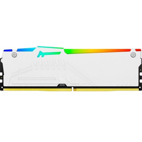 Модуль памяти для компьютера DDR5 16GB 5600 MHz Beast White RGB Kingston Fury (ex.HyperX) (KF556C36BWEA-16) - Нулевой остаток (Feed)  - Нулевой остаток (Feed) 