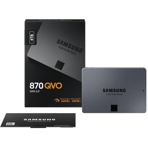 Накопитель SSD 2.5" 4TB Samsung (MZ-77Q4T0BW) - Нулевой остаток (Feed) - Нулевой остаток (Feed)