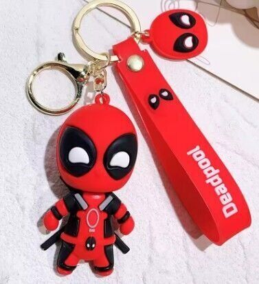 Брелок подвеска на рюкзак Marvel Deadpool Дедпул 3D Keychain Backpack -   -  