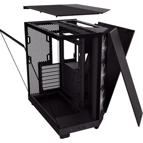 Корпус для ПК NZXT H6 Flow All Black (CC-H61FB-01) - Корпуса  - Корпуса 