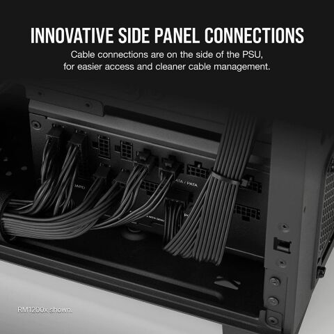 Блок питания Corsair 750W RM750x Shift PCIE5 (CP-9020251-EU) - Блоки питания  - Блоки питания 