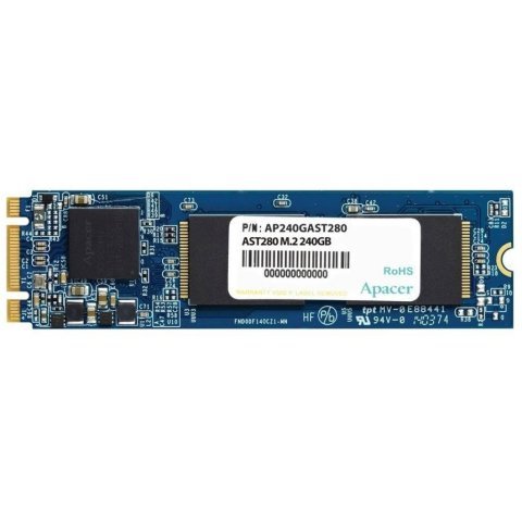 Накопитель SSD M.2 2280 240GB Apacer (AP240GAST280-1) - Нулевой остаток (Feed) - Нулевой остаток (Feed)