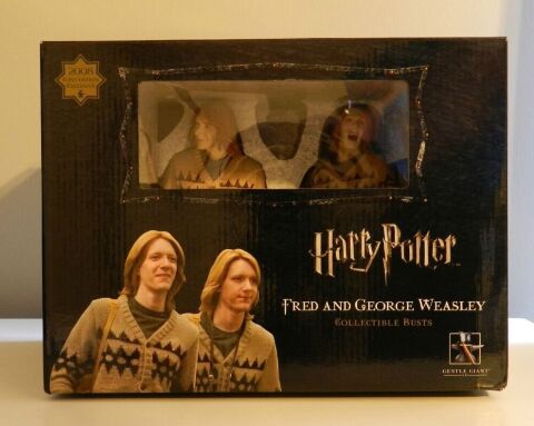 Набір фігурок Gentle Giant Harry Potter Fred and George Weasley Mini Bust Гаррі Поттер Фред и Джордж Уізлі -   -  