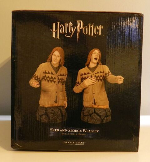Набір фігурок Gentle Giant Harry Potter Fred and George Weasley Mini Bust Гаррі Поттер Фред и Джордж Уізлі -   -  