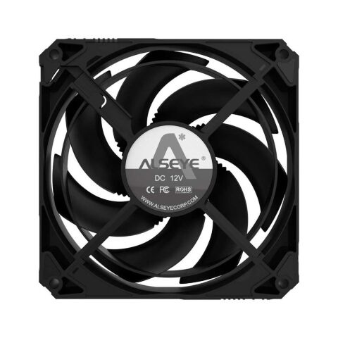 Кулер для корпуса Alseye W12P-B (AS.04.07.0045) - Вентиляторы к корпусам  - Вентиляторы к корпусам 