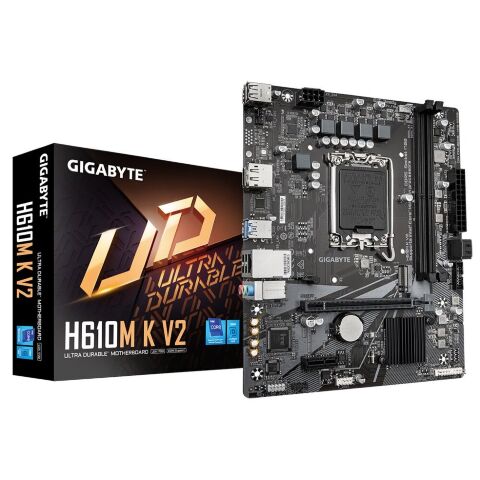 Материнская плата GIGABYTE H610M K V2 - Системные (материнские) платы  - Системные (материнские) платы 