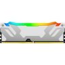 Модуль памяти для компьютера DDR5 16GB 7200 MHz Renegade RGB White XMP Kingston Fury (ex.HyperX) (KF572C38RWA-16)