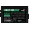 Блок питания AeroCool 600W VX Plus Stealth (ACPN-VS60NEY.12)