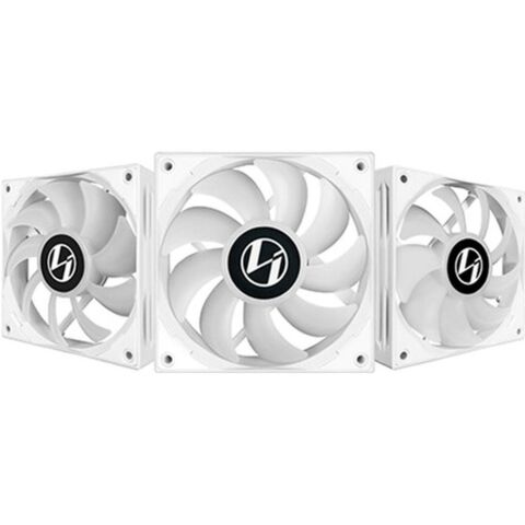 Кулер для корпуса Lian Li ST120-3 Triple White (G99.12ST3W.00) - Вентиляторы к корпусам  - Вентиляторы к корпусам 