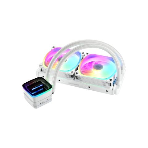 Система жидкостного охлаждения Enermax Aquafusion ADV 240 White ARGB (ELC-AQFA240-SQA-W) - Нулевой остаток (Feed)  - Нулевой остаток (Feed) 