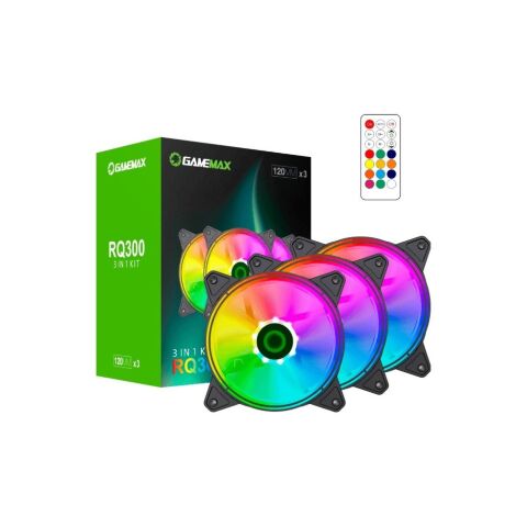 Кулер для корпуса Gamemax RQ 300 - Нулевой остаток (Feed) - Нулевой остаток (Feed)