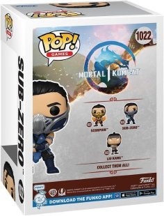 Фігурка Funko Pop Mortal Kombat Sub Zero Фанко Саб Зіро 1022