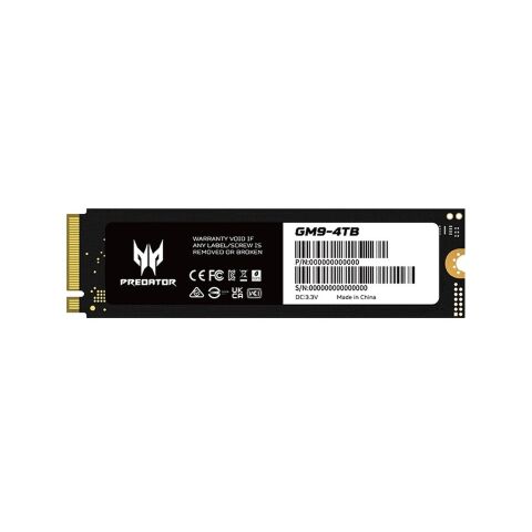Накопитель SSD M.2 2280 4TB GM9 Acer Predator (BL.9BWWR.138) - Внутренние SSD - Внутренние SSD