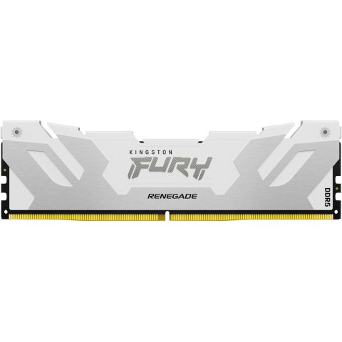 Модуль памяти для компьютера DDR5 16GB 7200 MHz Renegade White XMP Kingston Fury (ex.HyperX) (KF572C38RW-16) - Нулевой остаток (Feed) - Нулевой остаток (Feed)