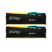 Модуль памяти для компьютера DDR5 16GB (2x8GB) 5600 MHz FURY Beast RGB Kingston Fury (ex.HyperX) (KF556C36BBEAK2-16) - Модули памяти для компьютера  - Модули памяти для компьютера 