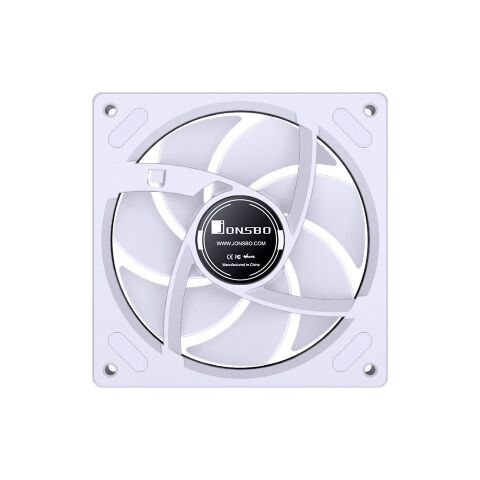 Кулер для корпуса JONSBO ZB-120W White - Нулевой остаток (Feed) - Нулевой остаток (Feed)