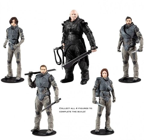 Фігурка McFarlane Toys Dune: Duncan Idaho Action Figure with Build A Glossu Beast Rabban фільм Дюна -   -  