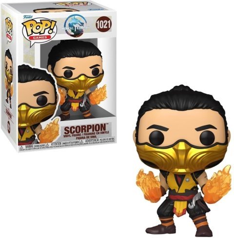 Фігурка Funko Pop Mortal Kombat Scorpion Фанко Скорпіон 1021 - -