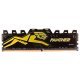 Модуль памяти для компьютера DDR4 8GB 3200 MHz Panther Black/Gold Apacer (AH4U08G32C28Y7GAA-1) - Нулевой остаток (Feed) - Нулевой остаток (Feed)