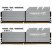 Модуль памяти для компьютера DDR4 16GB (2x8GB) 3200 MHz Trident Z Silver H/ White G.Skill (F4-3200C16D-16GTZSW) - Нулевой остаток (Feed) - Нулевой остаток (Feed)