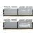 Модуль памяти для компьютера DDR4 16GB (2x8GB) 3200 MHz Trident Z Silver H/ White G.Skill (F4-3200C16D-16GTZSW) - Нулевой остаток (Feed) - Нулевой остаток (Feed)