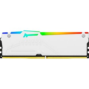 Модуль памяти для компьютера DDR5 16GB 6000 MHz Beast White RGB Kingston Fury (ex.HyperX) (KF560C30BWEA-16)