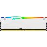 Модуль памяти для компьютера DDR5 16GB 6000 MHz Beast White RGB Kingston Fury (ex.HyperX) (KF560C30BWEA-16)