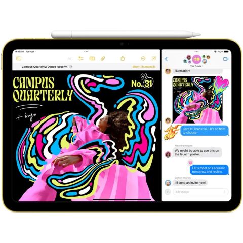 Планшет Apple iPad 11" 2025 Wi-Fi 128GB Yellow (MD4D4TY/A) - Планшеты  - Планшеты 