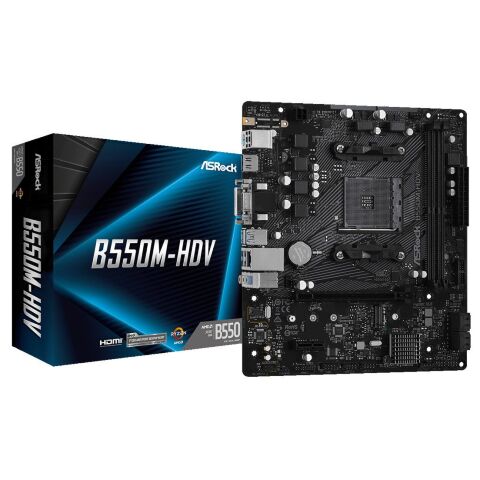 Материнская плата ASRock B550M-HDV - Нулевой остаток (Feed)  - Нулевой остаток (Feed) 