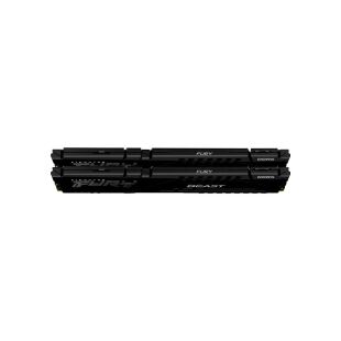 Модуль памяти для компьютера DDR5 128GB (2x64GB) 5600 MHz Beast Black Kingston Fury (ex.HyperX) (KF556C40BBK2-128)